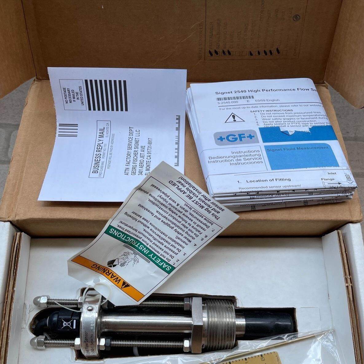 【议价】gf 流量传感器 2540 不锈钢 3-2540-1