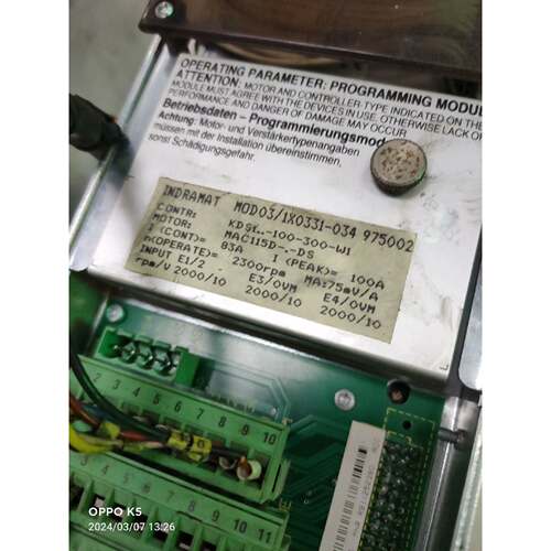 【议价】MOD03/1X0331-034有一台，正常拆机，包好200