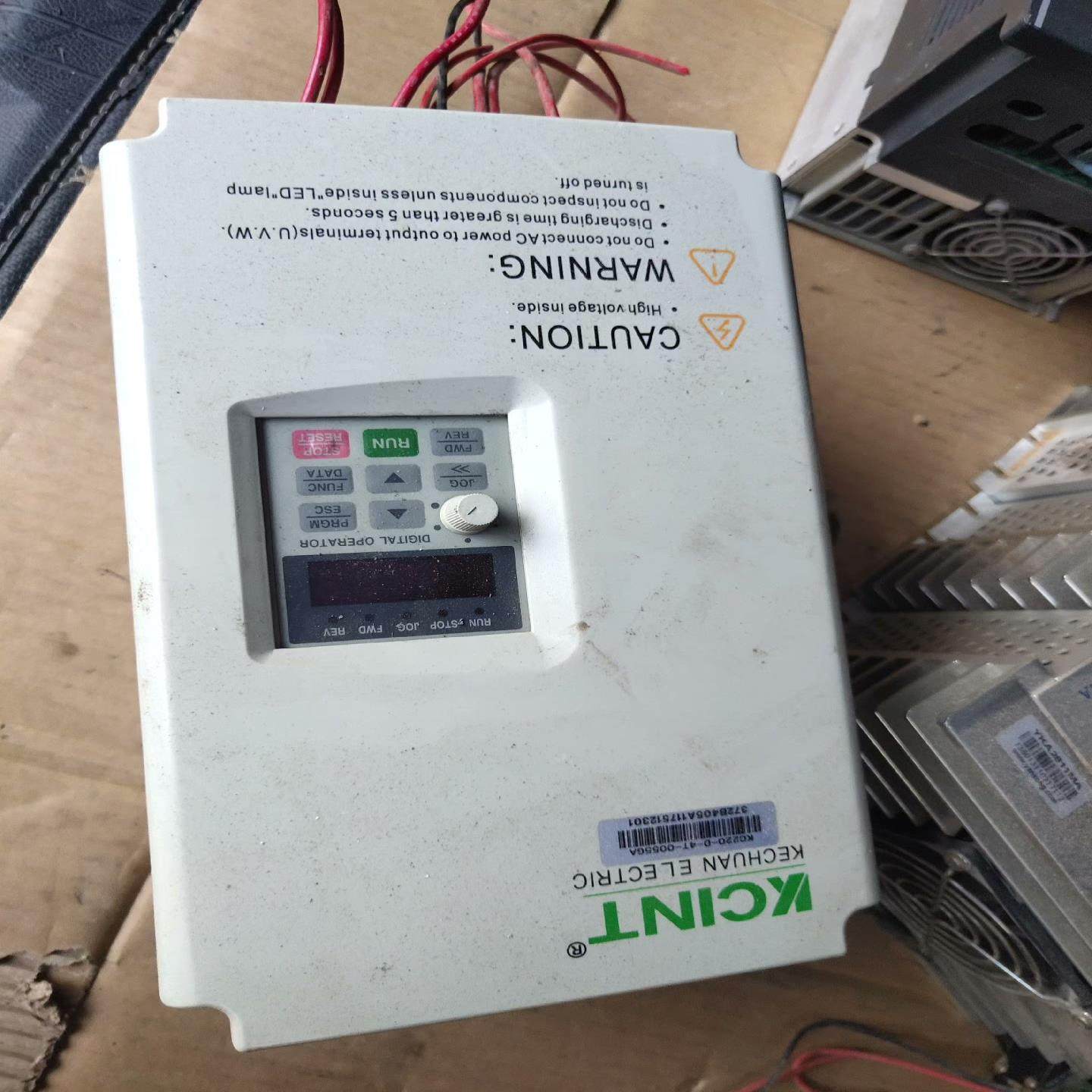 【议价】拆机富凌变频器DZB200B0055L4DK