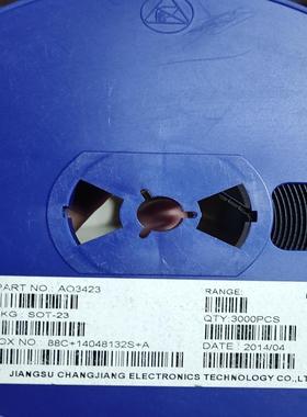 【议价】AO3423 SOT-23 丝印AS  20V2A 贴片P
