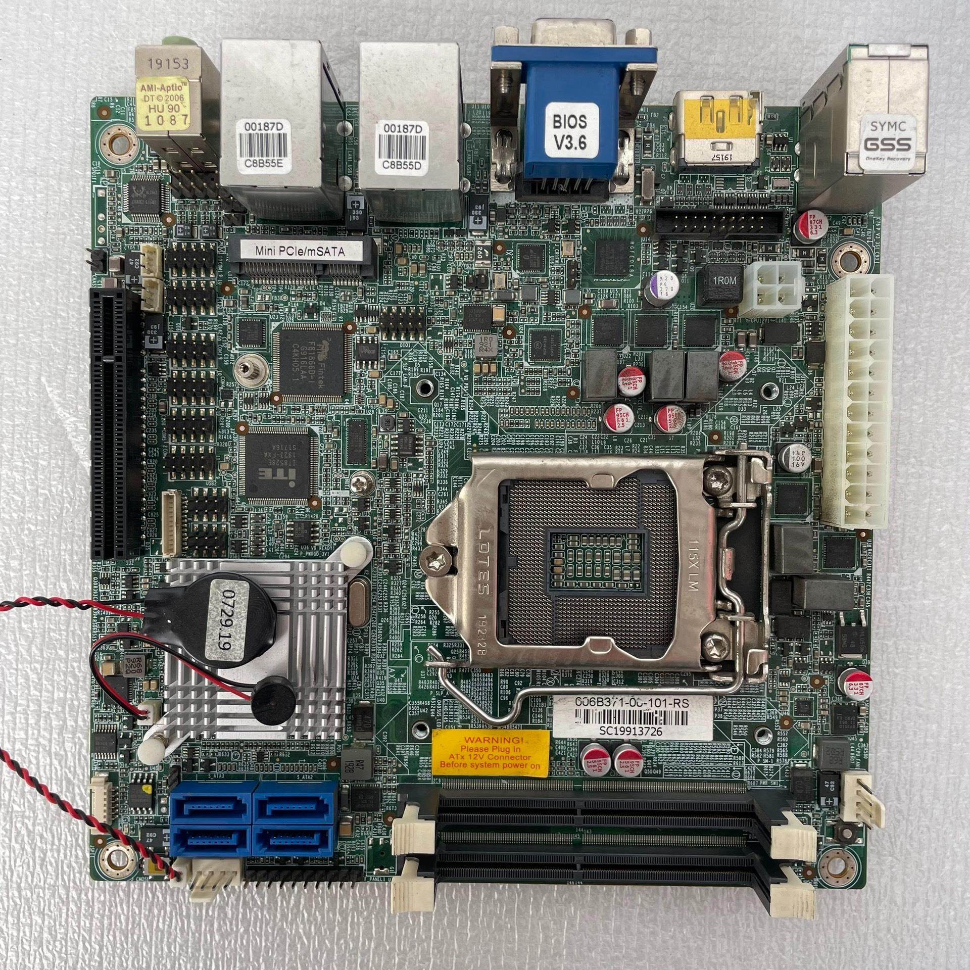 【议价】IEI 威强 工控机主板 KINO-AQ170 实物图拍 K