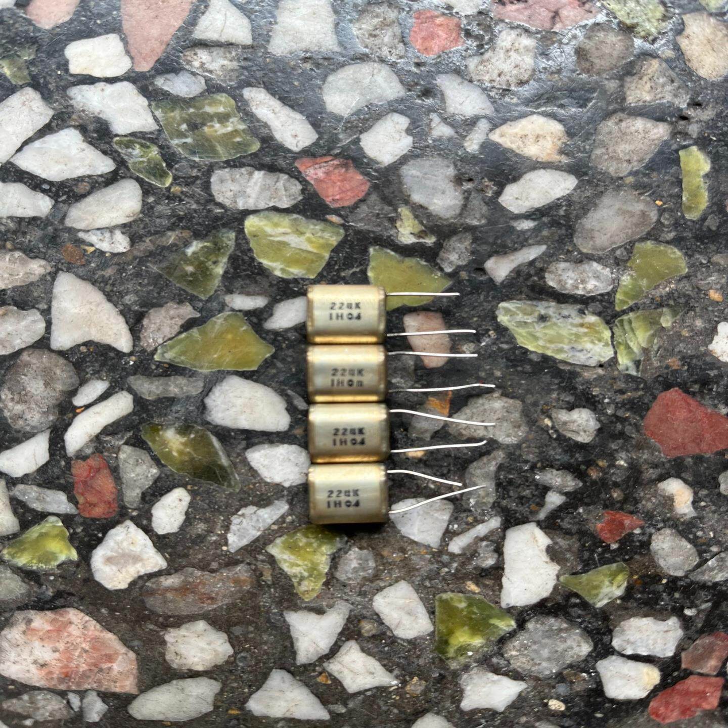 【议价】拆机红宝石Rubycon聚乙丙烯白色音频电容224K器件