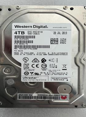【议价】WD  HUS726T4TALS200  4TB 12Gb