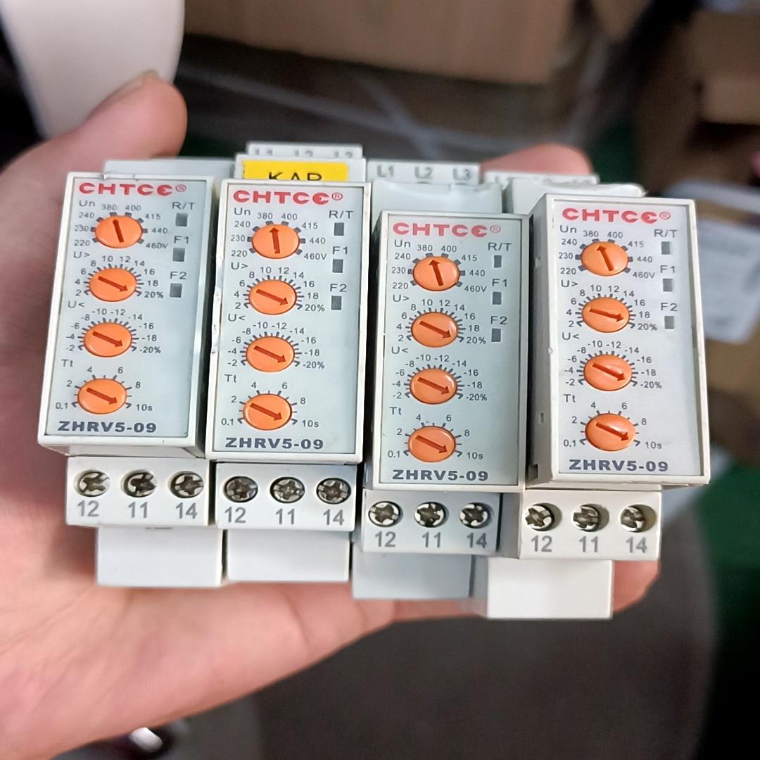 【议价】拆机正鸿科技CHTCE单相过欠压保护器ZHRV5-09 电压