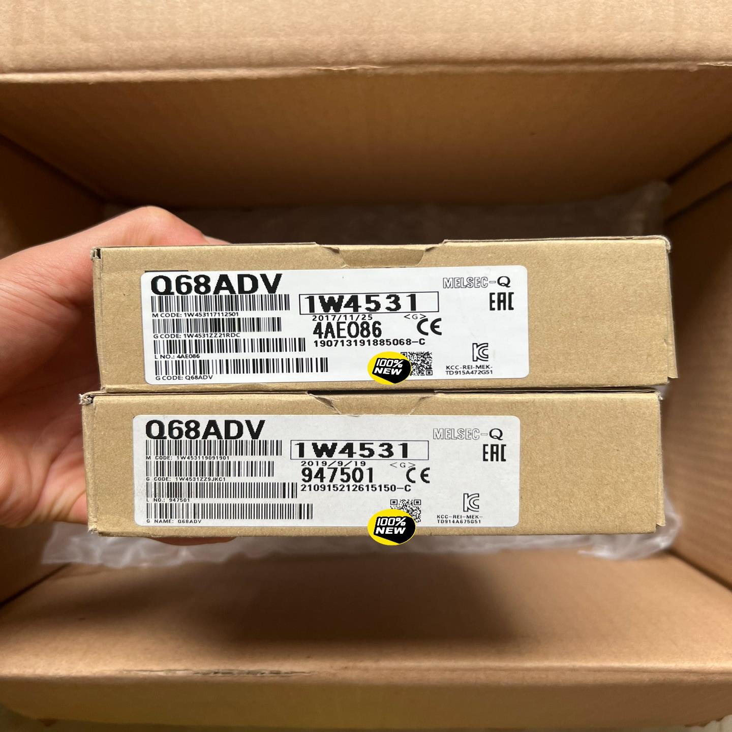 [议价]三菱q系列8通道模拟量模块q68adv