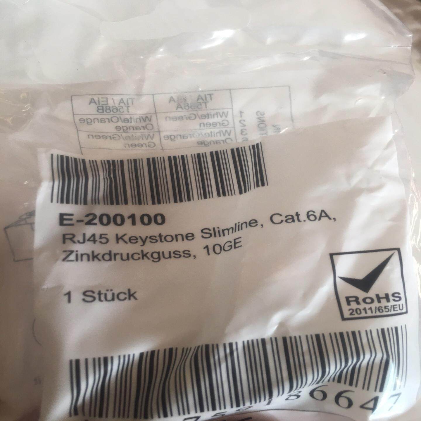 【议价】EFB Elektronik RJ45 Keystone S