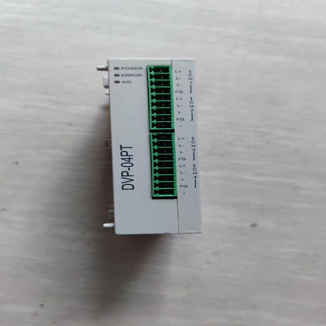 【议价】台达PLC扩展模块DVP04PT-S成色实物图功能正常