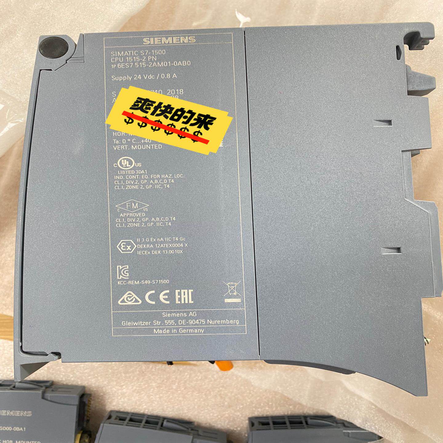 【议价】6ES7515-2AM01-0AB0西门子模块充新成色功