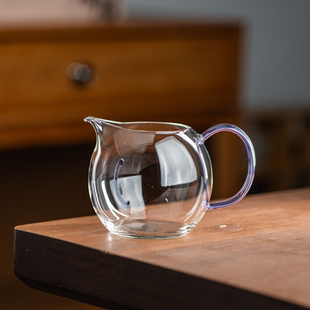 福容吉韵公道茶壶杯分茶器家用耐热加厚纯手工防烫把茶具