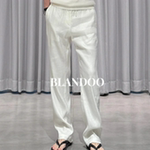 男士 长裤 时尚 老钱风休闲裤 潮流百搭高级舒适轻奢透气薄款 早秋新款