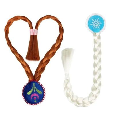 Princess Elsa Braid Hairpin Hairpiece Anna Cosplay Braided