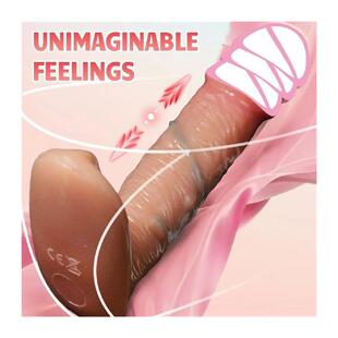 Thrusting Dildos Vibrator for Women Rotating Telescopic