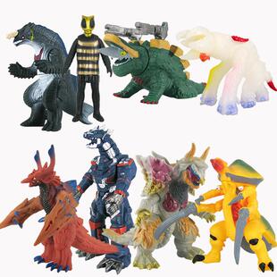 巴赞甲加软胶怪兽深海怪兽祖古刚人偶可动模型男孩手办儿童玩具