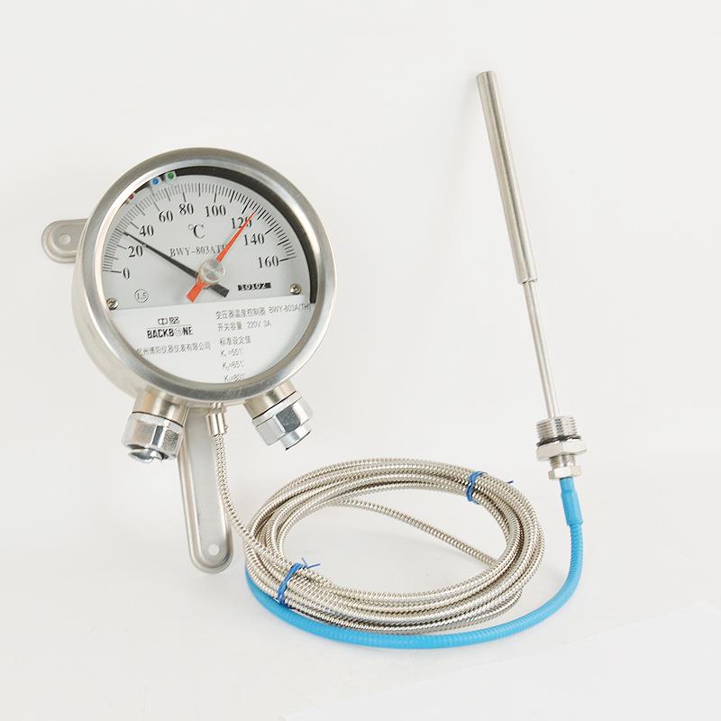 博阳BWY-802803A(TH)变压度温控器0-制160KAR℃圆形温控器2器20v
