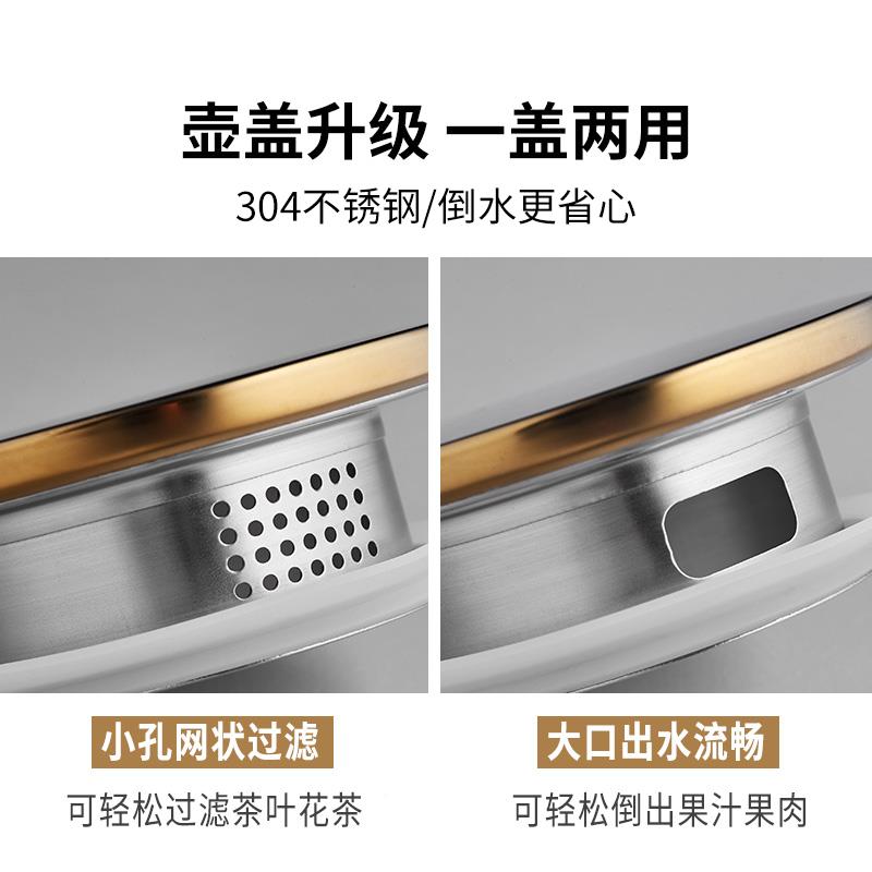 HIY玻璃茶壶耐电高温厚茶水分离加壶陶炉烧水家用花茶大泡茶茶具