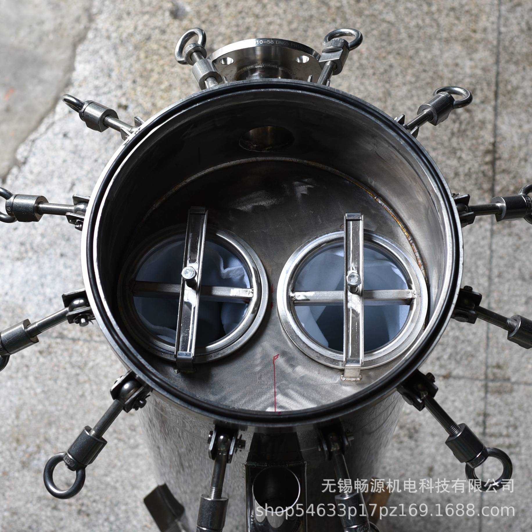 不锈钢袋式过滤器 不锈钢双袋过滤器 前置过滤器 饮料酒过滤器