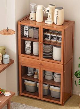 橱柜餐边NSA柜一体靠墙收带抽屉储物家层用落地多防柜尘结实纳置