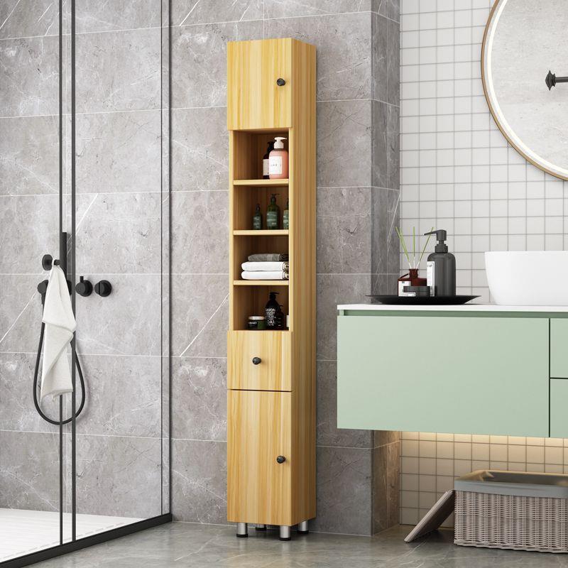 角柜VEX转角置物储浴室边柜卫生间墙角缝柜侧柜防水夹窄柜柜收纳