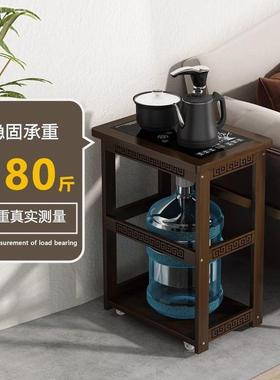 移动茶桌侧边柜小茶台水自几动烧水VST一壶体家用茶柜茶车茶沙发