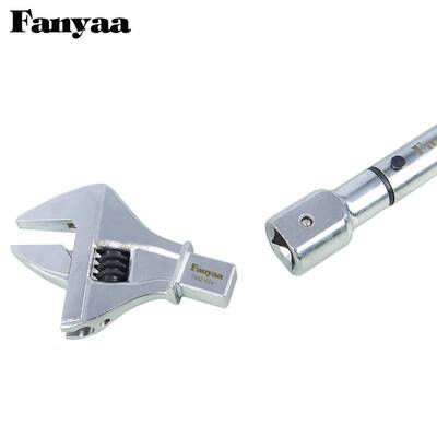 Fanyaa扭力扳手可换插件头力矩扳手专业级开口扳手咔哒式扭矩扳手