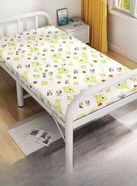 厂家直销木出租房床一体一米床单人床床1米5宽简便ZIH叠床折两折