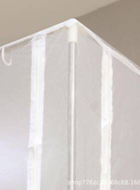学生学生宿舍专用蚊帐无中遮光布帘简WHJ约蚊拉小链防蚊帐