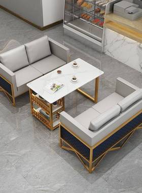 KX-65500轻奢店大堂办公接待休闲卡沙座发商务区简约售楼处洽谈酒