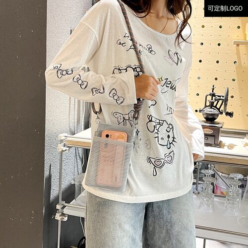 甜美小清新手机小挎包夏日户外