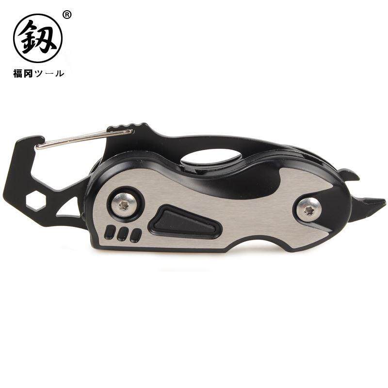 釰牌 多用户外求生工具刀具套装多功能LED手电筒组合日本福冈工具