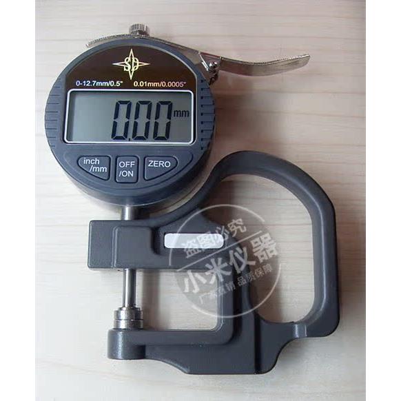亏本促销 数显百分0.01测厚仪/纸板塑料板测厚表/电子测厚表