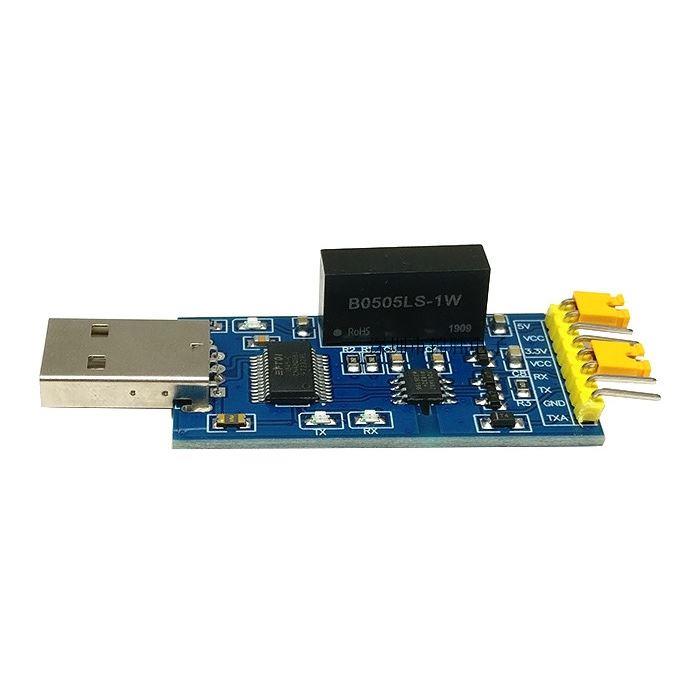 FT232隔离串口模块 USB转TTL USB转串口 磁隔离 FT232RL光电隔离