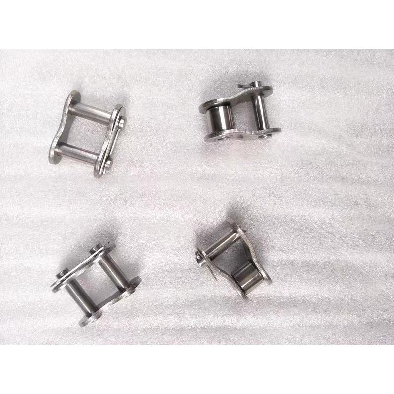 304不锈钢链条 半接头 链扣04C 06B 08B 10A 12A 16A 20A链接头