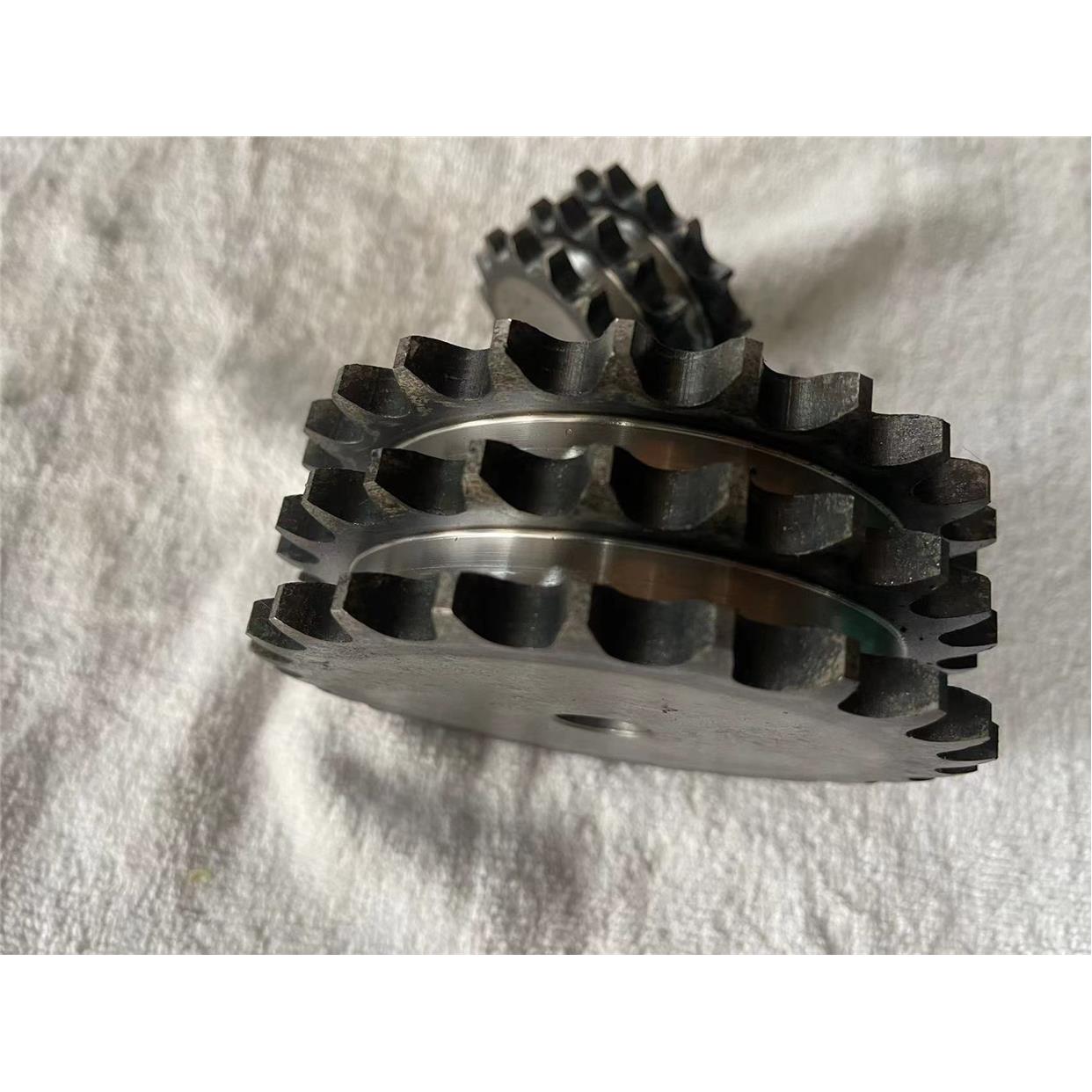 06B3分45钢三排链轮挂一根三排链条06B-3牙数12/13/14/15/16-20齿