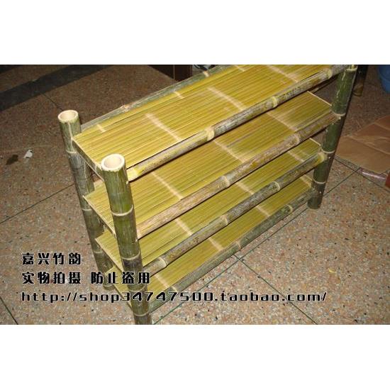 竹椅 茶几柜 书柜书架 竹制 农家乐书架鞋架火锅店茶架纯手工货架