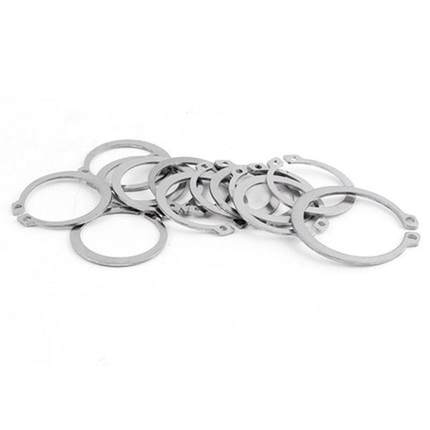 304不锈钢GB894轴用挡圈卡簧 外卡 C型挡圈M30-M70