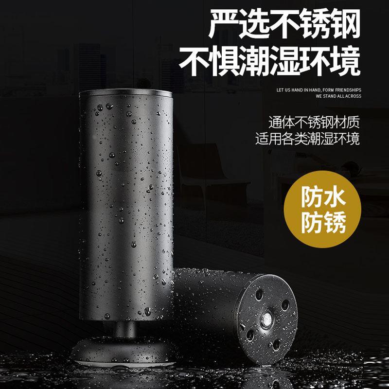 加厚不锈钢橱柜脚可调节黑色电视柜脚沙发支撑腿床茶几支白色桌脚