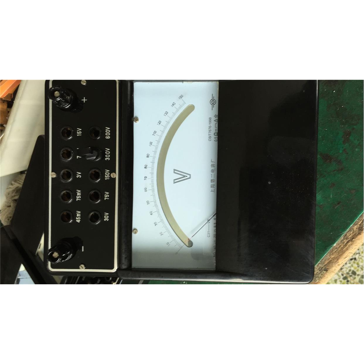 C31-V直流电压表 600V 1500V 500V 20V多档位量程0.5级伏特表