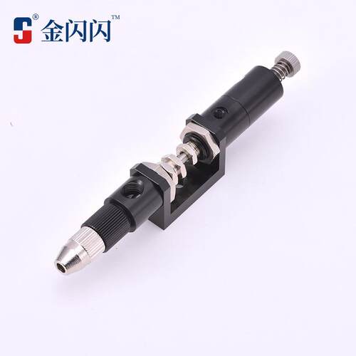 金闪闪JS-23A气动顶针式点胶阀喇叭滴塑机打胶机点胶枪胶头打胶枪