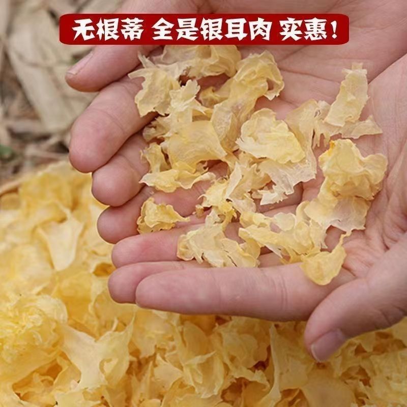 净重银耳大碎中片纯天然