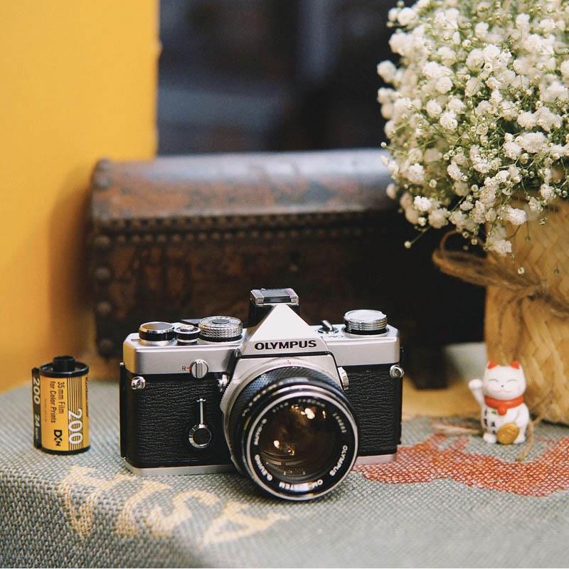 OLYMPUS 奥林巴斯 胶片机 OM1 OM-1 OM-1N 50/1.8 套机 胶卷相机