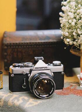 OLYMPUS 奥林巴斯 胶片机 OM1 OM-1 OM-1N 50/1.8 套机 胶卷相机