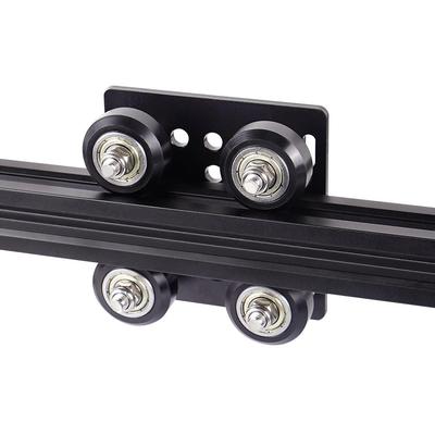 3d打印机/写字机龙门板 欧标2020铝型材滑轮V-Slot构建滑台滑车