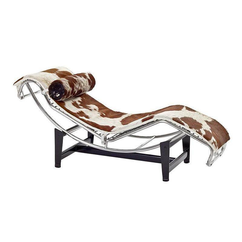 中古简约柯布西耶LC4躺椅设计师家用阳台办公室午休午睡休闲长椅