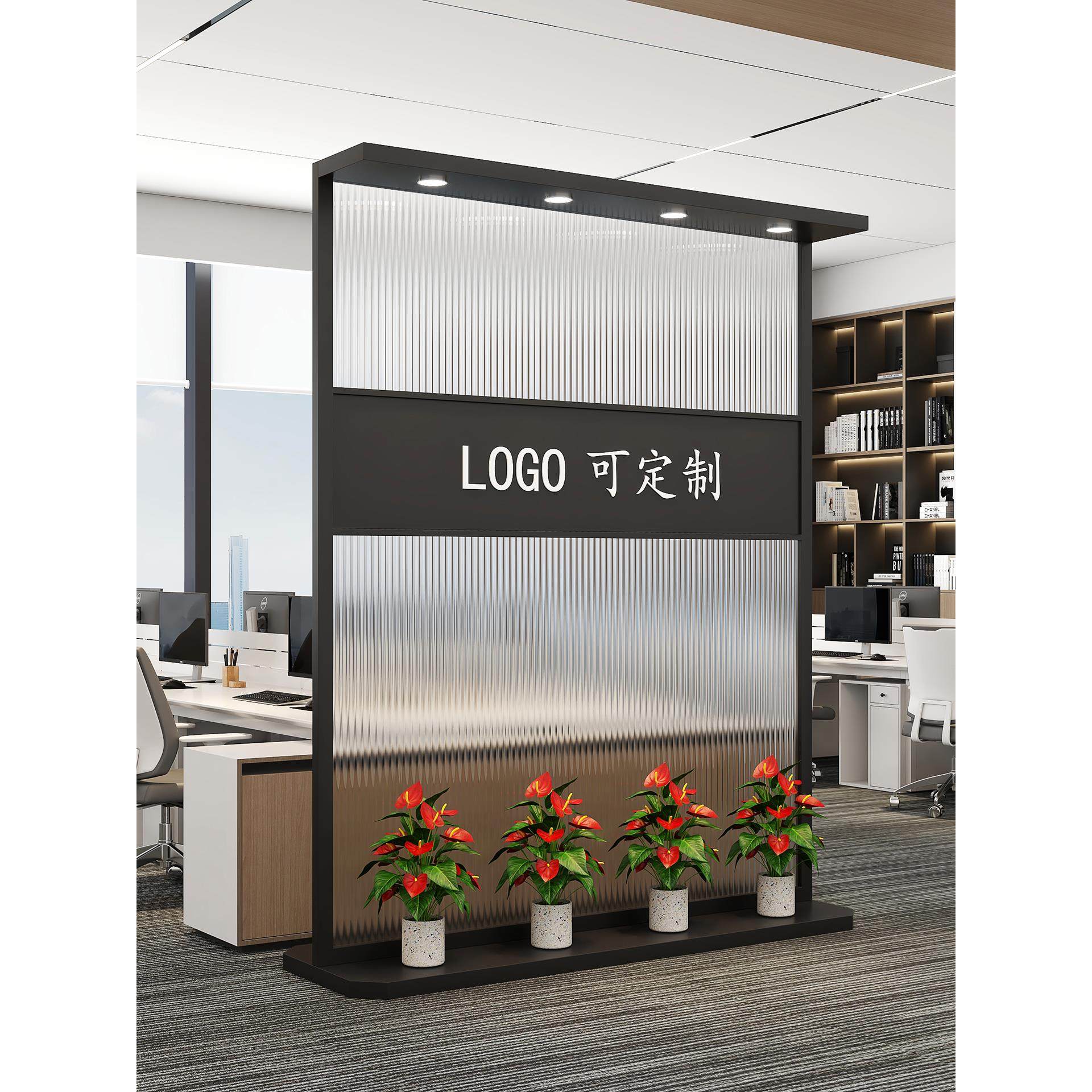 办公室屏风隔断公司进门玄关遮挡美容院屏风隔断美容院屏风隔断