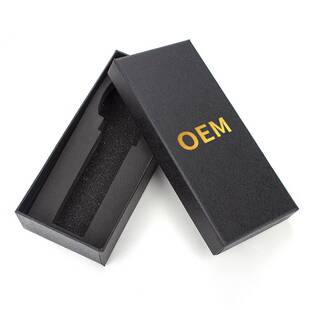 2025YAZOLE定制黑纸盒长款表盒方盒手表包装盒礼品手表盒定制LOGO