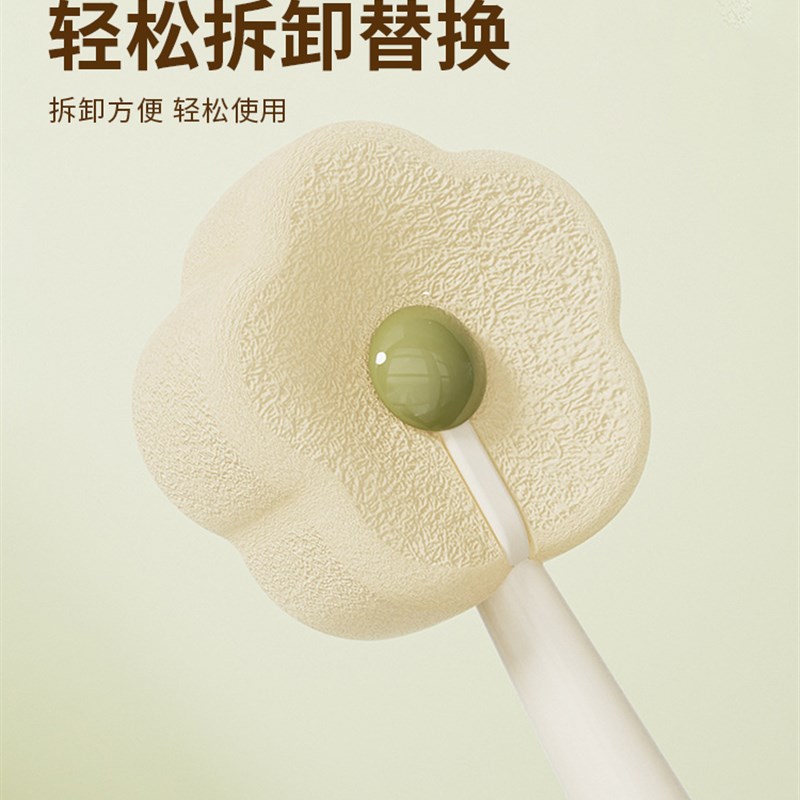 热销吸盘杯刷水杯清洗神器长柄多功能三合一杯子刷清洁海绵奶瓶刷