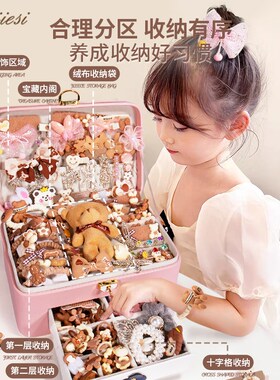 热销儿童节礼盒小女孩子的生日礼物5女生3六一9公主10岁8女童发饰