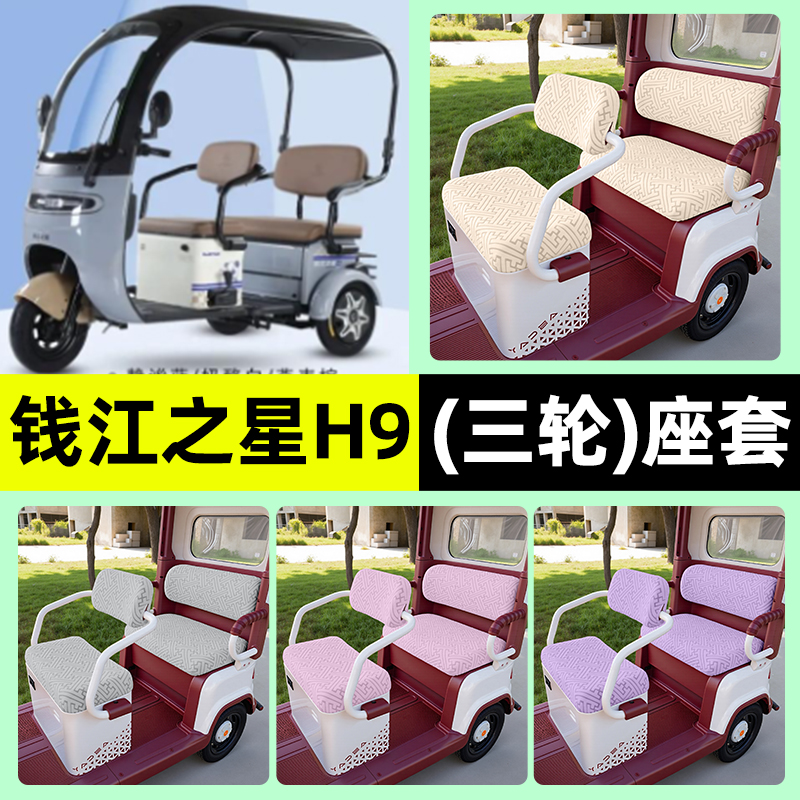 适用【钱江之星H9】三轮车座套