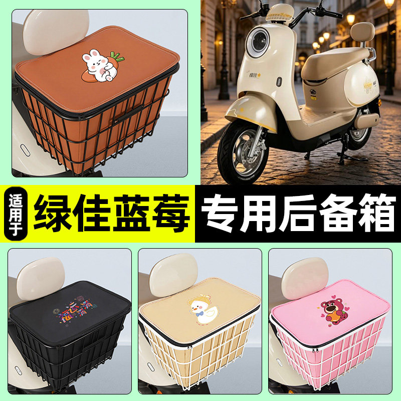适用【绿佳蓝莓】大容量铁车筐