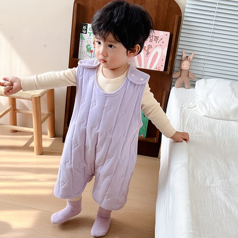 宝宝睡觉护肚子神器婴儿肚兜冬季腹围防踢被M儿童护肚围防着凉肚